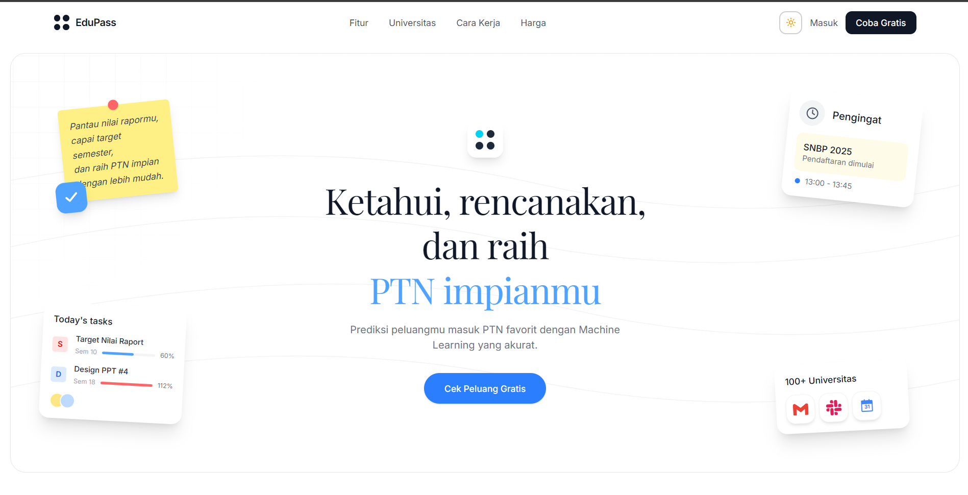 EduPass interface